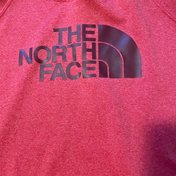 The North Face Red Athletic Hoodie Women’s Medium - Picture 3 of 7